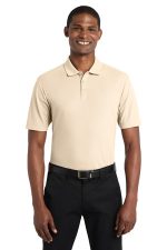 Port Authority SuperPro React Polo. K810 Ecru