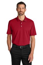 Port Authority Dry Zone Stain-Release Grid Polo K845 Rich Red