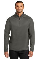 Port Authority C-FREE Cypress 1/4-Zip K870 Grey Steel