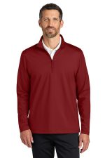 Port Authority C-FREE Double Knit 1/4-Zip K880 Rich Red