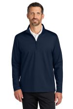Port Authority C-FREE Double Knit 1/4-Zip K880 True Navy