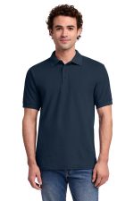 Port & Co Core Blend Pique Polo. KP155 Deep Navy