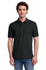 Port & Co Core Blend Pique Polo. KP155 Jet Black