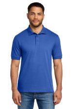 Port & Co Tall Core Blend Jersey Knit Polo. KP55T Royal