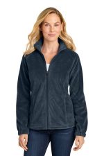 Port Authority Women's Plush Fleece Full-Zip Jacket L190 Night Navy