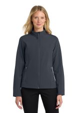 Port Authority Women's Core Soft Shell Jacket. L317 Battleship Grey