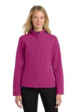 Port Authority Women's Core Soft Shell Jacket. L317 Very Berry