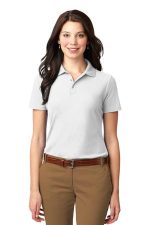 Port Authority Women's Stain-Resistant Polo. L510 White