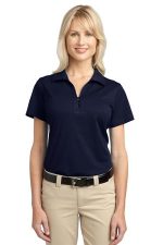 Port Authority Women's Tech Pique Polo. L527 Dark Navy