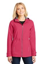 Port Authority Women's Northwest Slicker. L7710 Pink Horizon
