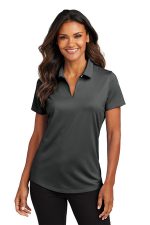 Port Authority Women's City Stretch Polo LK683 Graphite