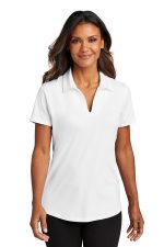 Port Authority Women's City Stretch Polo LK683 White