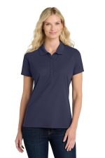 Port Authority Women's SuperPro React Polo. LK810 True Navy