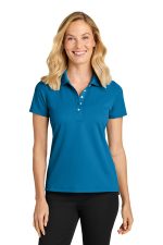 Port Authority Women's Dry Zone Stain-Release Grid Polo LK845 Imperial Blue
