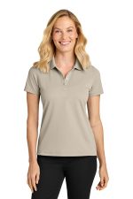 Port Authority Women's Dry Zone Stain-Release Grid Polo LK845 Sahara