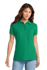 Port & Co Women's Core Blend Pique Polo. LKP155 Kelly