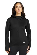OGIO Women's Stealth Full-Zip Jacket. LOE728 Blacktop