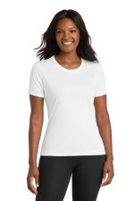 Port & Co Women's Performance Tee. LPC380 White