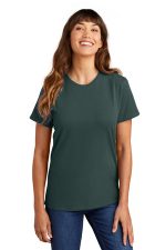Port & Co Women's Essential Tee. LPC61 Dark Green