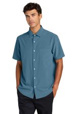 Mercer+Mettle Short Sleeve UV Capital Tech Shirt MM2006 Harbor Blue