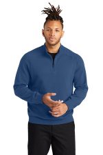 Mercer+Mettle 1/4-Zip Sweater MM3020 Insignia Blue
