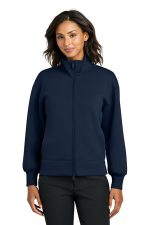 Mercer+Mettle Women's Soft Spacer Full-Zip MM3103 Night Navy