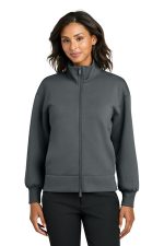 Mercer+Mettle Women's Soft Spacer Full-Zip MM3103 Storm Grey
