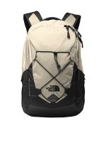 The North Face Groundwork Backpack. NF0A3KX6 Rainyday Ivory Dark Heather/ TNF Black
