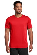 Nike Dri-FIT Cotton/Poly Tee. NKBQ5231 University Red
