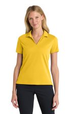 Nike Women's Dri-FIT Micro Pique 2.0 Polo NKDC1991 Varsity Maize