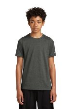 Nike Youth Swoosh Sleeve rLegend Tee NKDX8787 Dark Smoke Heather