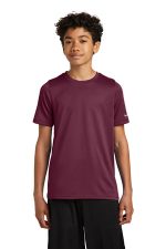 Nike Youth Swoosh Sleeve rLegend Tee NKDX8787 Deep Maroon