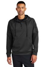Nike Therma-FIT Pocket 1/4-Zip Fleece Hoodie NKFD9742 Black