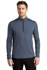 OGIO Force 1/4-Zip OE341 Blue Indigo Heather