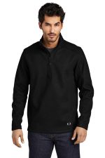 OGIO Grit Fleece 1/2-Zip OG729 Blacktop