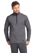 OGIO Transition 1/4-Zip. OG821 Blacktop Heather