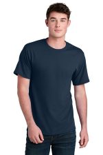 Port & Co Core Blend Recycled Tee PC01 Navy