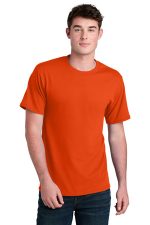 Port & Co Core Blend Recycled Tee PC01 Orange