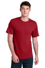 Port & Co Core Blend Recycled Tee PC01 Red