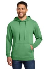 Port & Co Beach Wash Garment-Dyed Pullover Hooded Sweatshirt. PC098H Safari