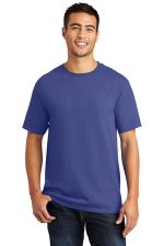 Port & Co Beach Wash Garment-Dyed Tee. PC099 Blue Iris