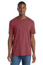 Port & Co Beach Wash Garment-Dyed Tee. PC099 Merlot