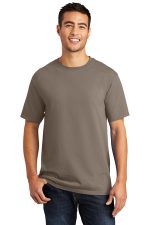 Port & Co Beach Wash Garment-Dyed Tee. PC099 Taupe