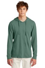 Port & Co Beach Wash Garment-Dyed Pullover Hooded Tee PC099H Nordic Green