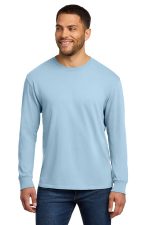 Port & Co Beach Wash Garment-Dyed Long Sleeve Tee PC099LS Glacier