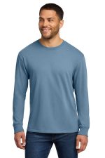 Port & Co Beach Wash Garment-Dyed Long Sleeve Tee PC099LS Mist