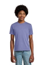 Port & Co Youth Beach Wash Garment-Dyed Tee. PC099Y Amethyst