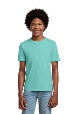 Port & Co Youth Beach Wash Garment-Dyed Tee. PC099Y Cool Mint