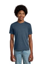 Port & Co Youth Beach Wash Garment-Dyed Tee. PC099Y Denim Blue