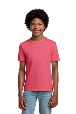 Port & Co Youth Beach Wash Garment-Dyed Tee. PC099Y Fruit Punch